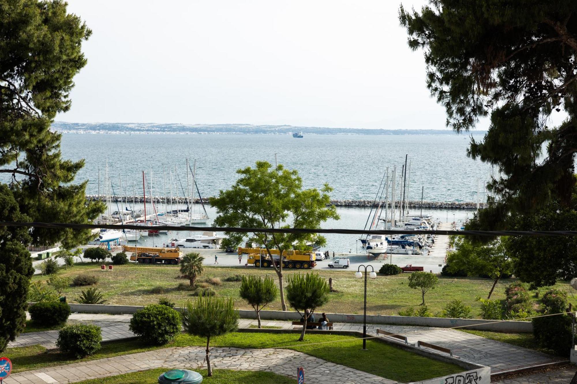 Champagne Sea View Apartment By Binobi! Thessaloníki Exteriör bild
